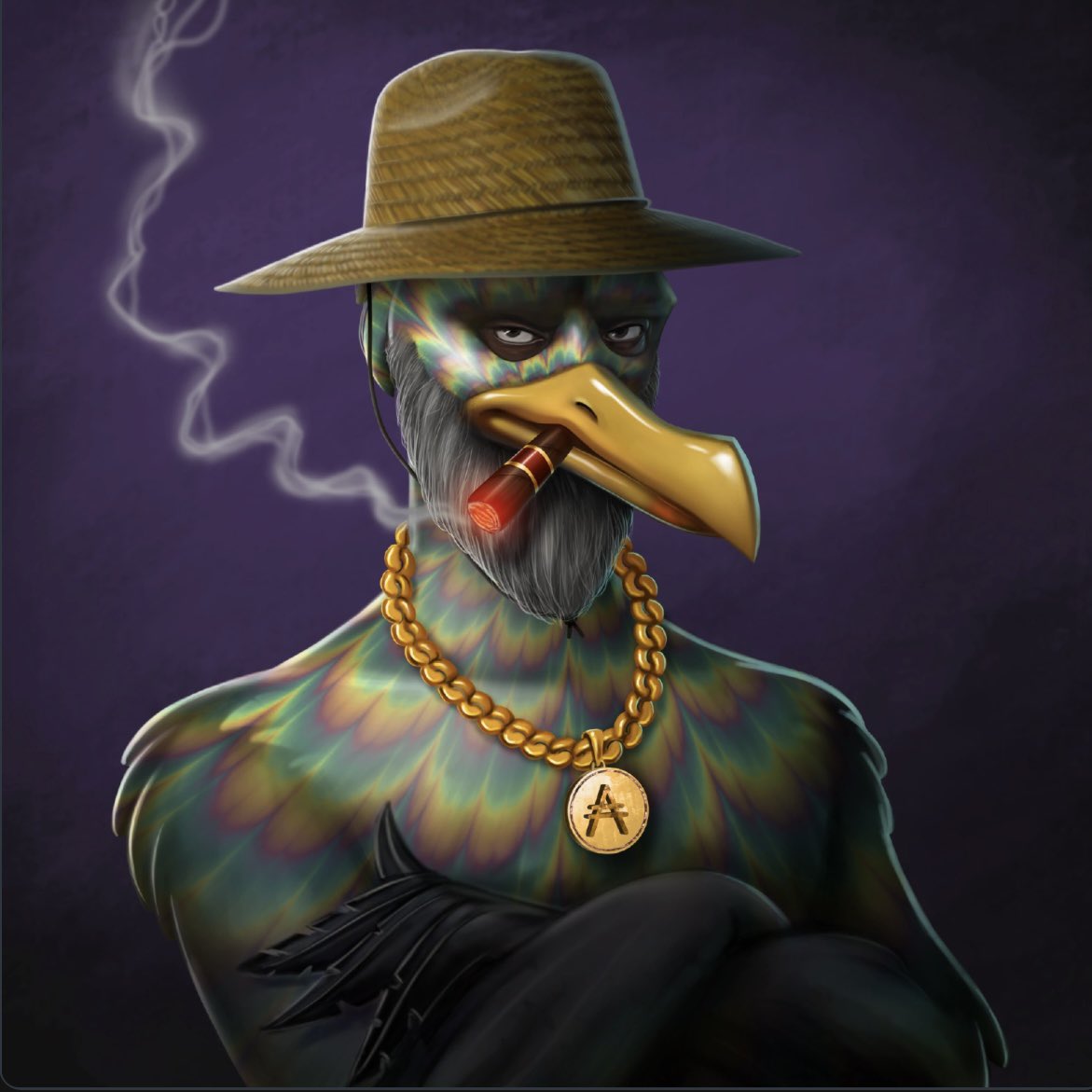 DanyalLord's tweet photo. Its friday, &amp; I’ll go with something Gold.  Happy Flex Friday #flexfriday #flexFRYday #flockfriday @ChilledKongs @PandaSocietyNFT @SaltySeagulls_ @TreasureTrollz_ @EpochLabz https://t.co/pXYzilnfjg
