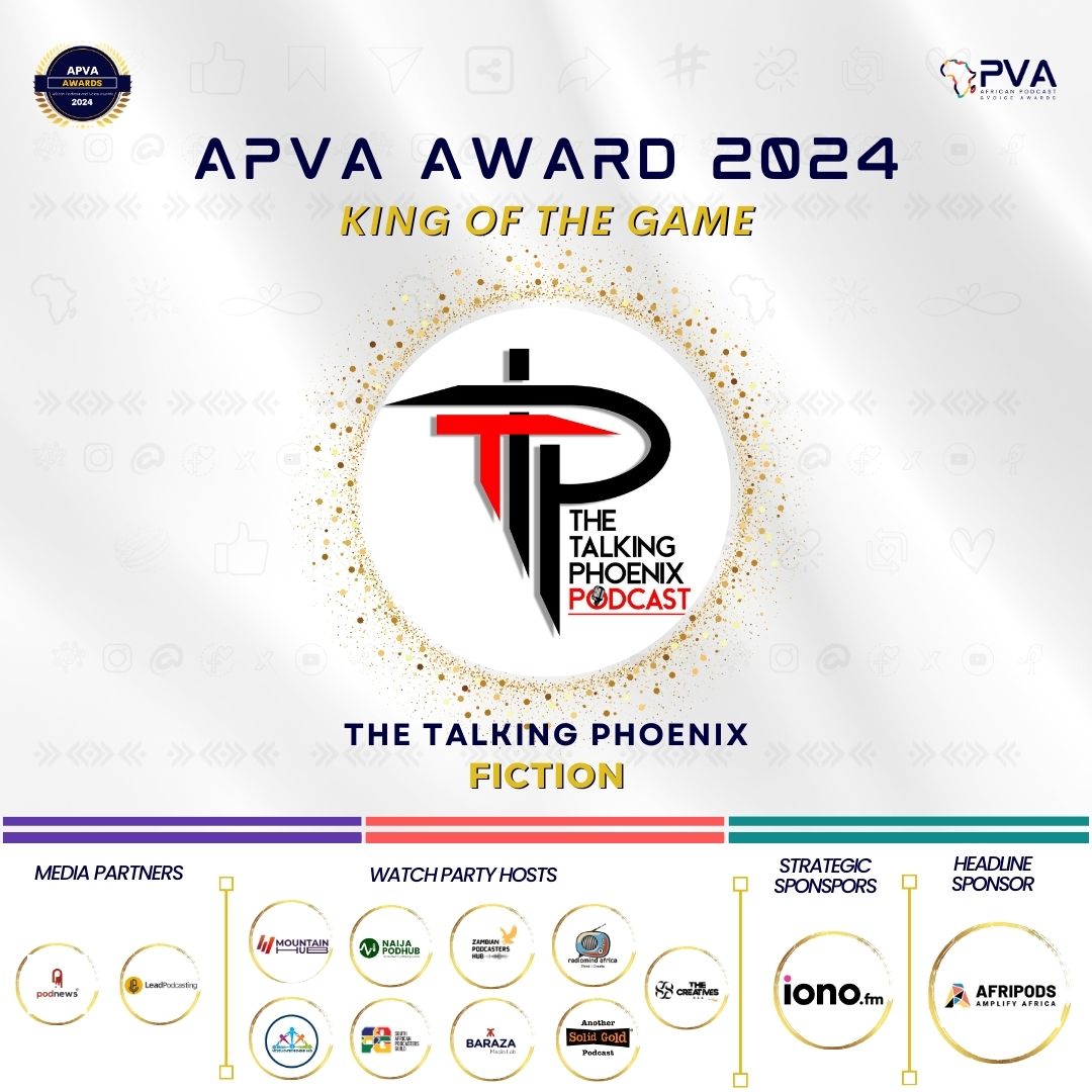 APVAofficial's tweet photo. Drumrolls...🥁
Introducing the Nominees for the Fiction Podcast Category.

📌Bookishamos @bookishamos

📌The Comnerdic Podcast @ace_wondaz

📌The Talking Phoenix @dtalkingphoenix https://t.co/tUSVGx4VPb