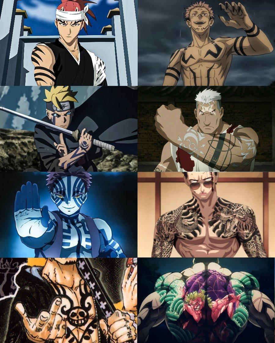 AnimexTwts's tweet photo. Tattoos on anime ✨ https://t.co/XekrsxepnV