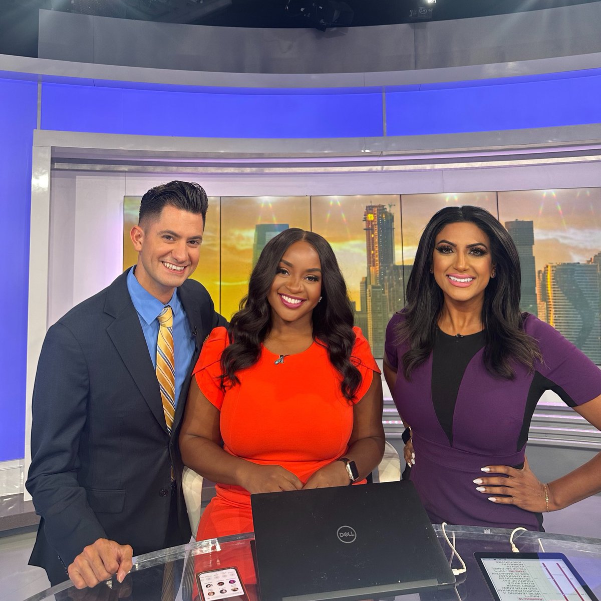 ❤️HAPPY FRIDAY❤️

It’s been SO much fun having <a href="/AMcKenzie_News/">Asha McKenzie</a> fill-in all week!

She is a ray of sunshine ☀️ 

<a href="/Meteor_Mike/">Mike Rizzo</a> &amp; Asha go way back! They shared so many entertaining stories &amp; inside jokes! 🤣

Follow her on social media! 

<a href="/NickMeidanis/">Nick Meidanis</a> will be back next week!