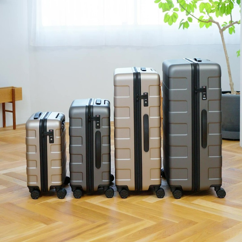 無印良品 バーを自由に調節できる ハードキャリーケース 105L MUJI