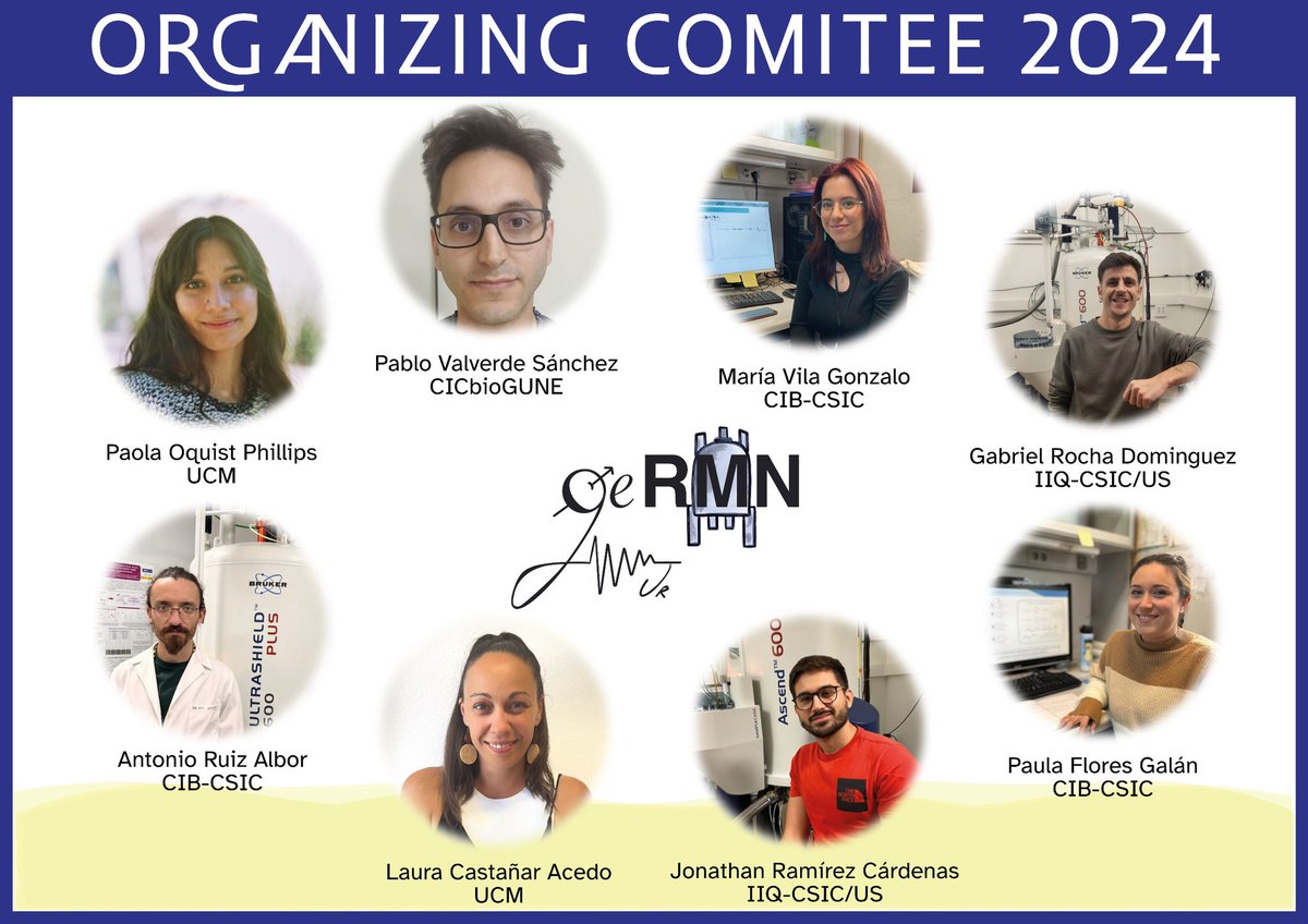 Meet the organizers of the 3rd NMR young researchers meeting. They’re dedicated to making this event one for the books!

🌟 Join us on September 19-20th for a day of learning, networking, and inspiration.

📩The abstract submition is open until July 29th

#NMRchat #AcademiChatter