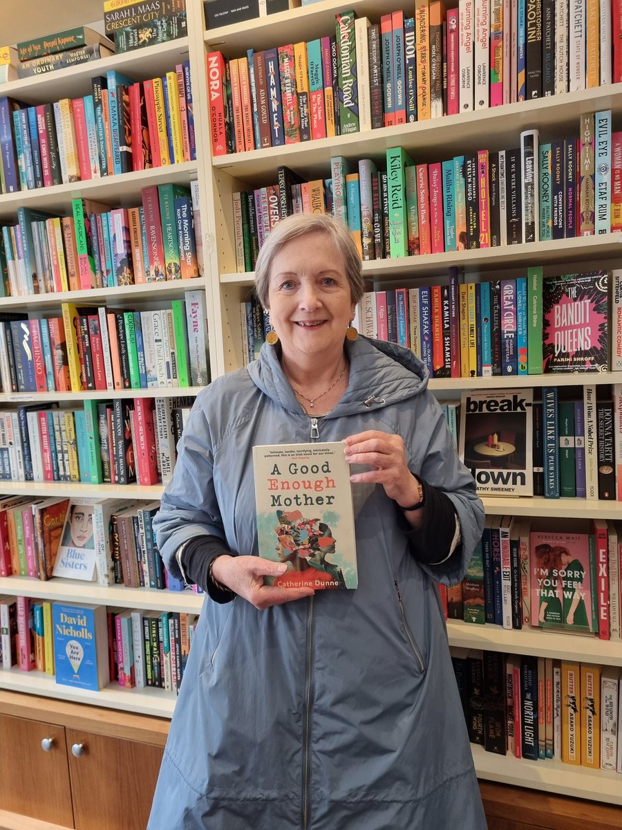 Catherine Dunne dropped in to sign more copies of A Good Enough Mother. Be sure to listen in to Miriam O'Callaghan this weekend as Catherine will be a guest on her show.