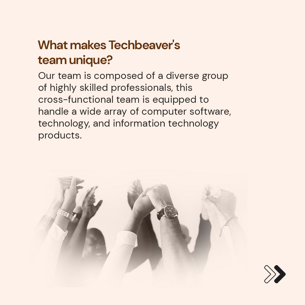techbeaver_io's tweet photo. Now you know all we do at techbeaver, send us a dm to get started on project of yours.

Layi | #notcoin https://t.co/n6EO1ZSZA4