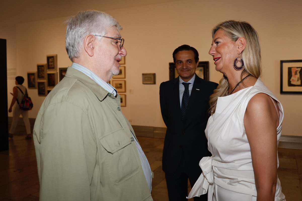 AyuntamientoVLL's tweet photo. 🖼️ 'El Paso. Signo de una época', la muestra dedicada al grupo que revolucionó el arte español del siglo XX, visitable hasta el 6 de octubre en la Sala de la Pasión.

Incluye casi 100 piezas de la Colección Fernán-Gómez y @fundoscyl.

@CrusatIreneVOX @CulturaVLL_ @SMEValladolid https://t.co/gq95uflYtw
