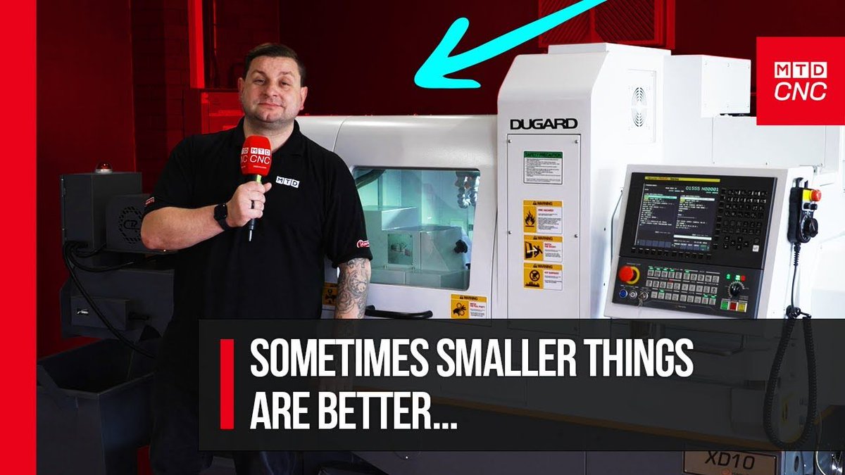 Tom from MTDCNC and our apps engineer Andy show just how easy it is to programme a Hanwha sliding head cnc lathe: buff.ly/4d1jBsF Take a look at the whole range, only available at Dugard in the UK: buff.ly/3fhCoTW #dugard #hanwha #slidinghead #cncmachining #ukmfg