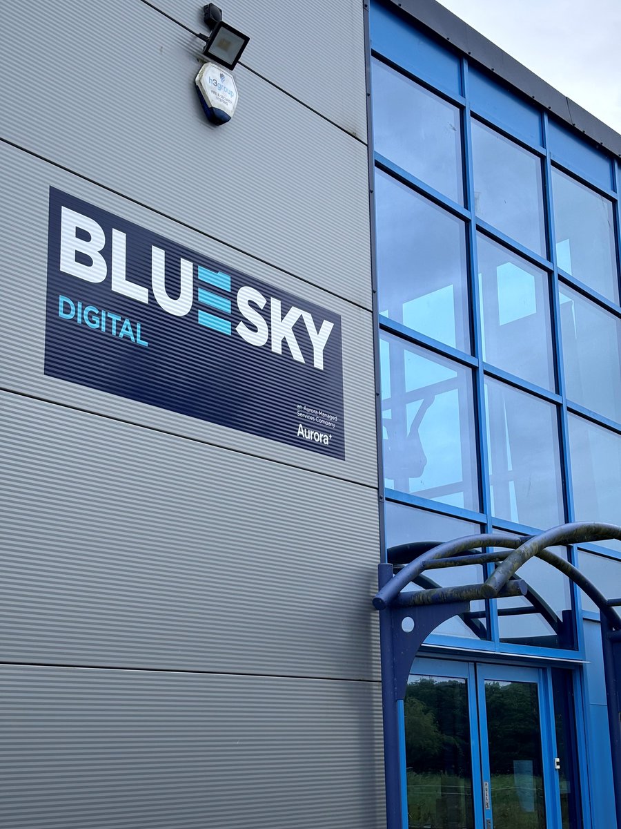 We are incredibly proud to announce that our partners at <a href="/WeAreBlueSkyUK/">Blue Sky Digital</a> have received stunning new signage! While we may be two distinct brands, our collaboration ensures we always work as one unified team. 

Happy Friday, everyone! 🌟