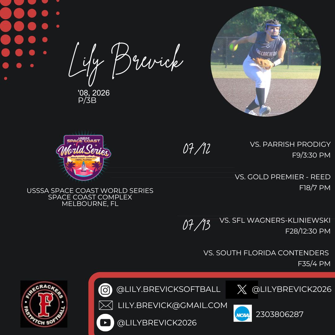 LilyBrevick2026's tweet photo. On my way to FL for the weekend. Come check me out!@FCGeorgia08 @PackSoftball @MizzouSoftball @TerpsSoftball @UVASoftball @Vol_Softball @UNCSoftball @Delaware_SB https://t.co/Ua5M5ngK6a