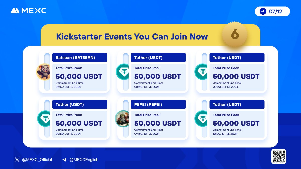 MEXC_Official's tweet image. Participate in MX events for free airdrops in 3 steps!
1️⃣Buy 1,000 $MX
2️⃣Wait for your position period to be qualified
3️⃣Quick commit to participate in all