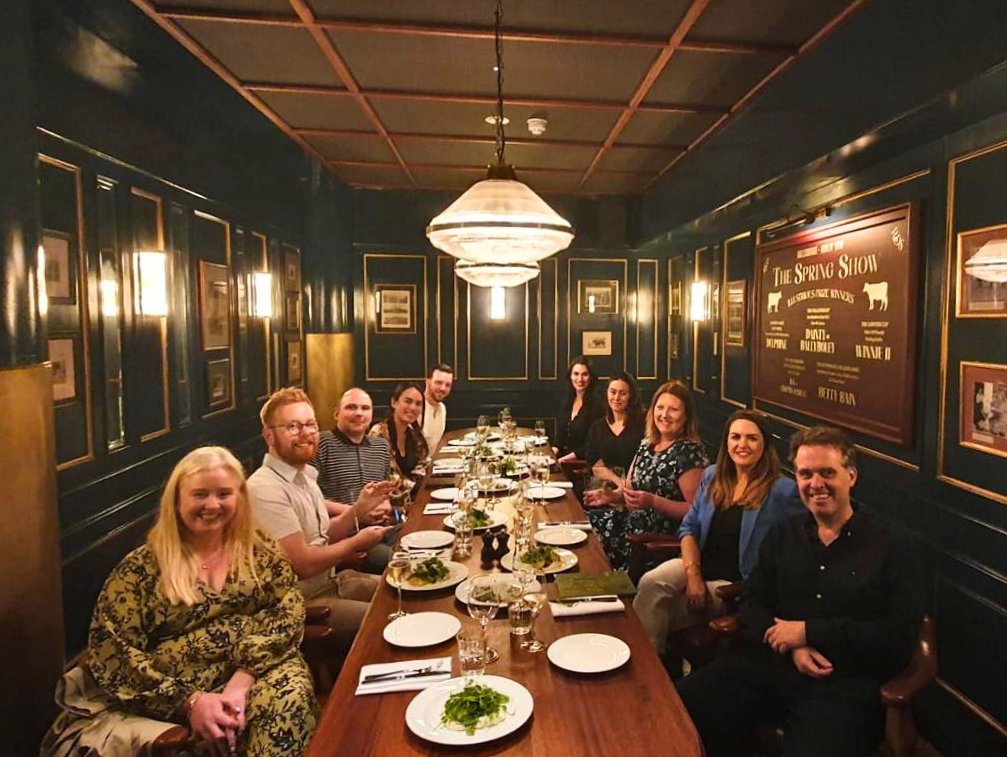 Our IMPACT Award lunches continued yesterday as we met with some of the team from <a href="/zenithireland/">Zenith Ireland</a> and <a href="/McDonaldsIRL/">McDonald's Ireland</a> to make their win in the Dining category official 🎉🏆

#ImpactAwards24 #BeMoreNow