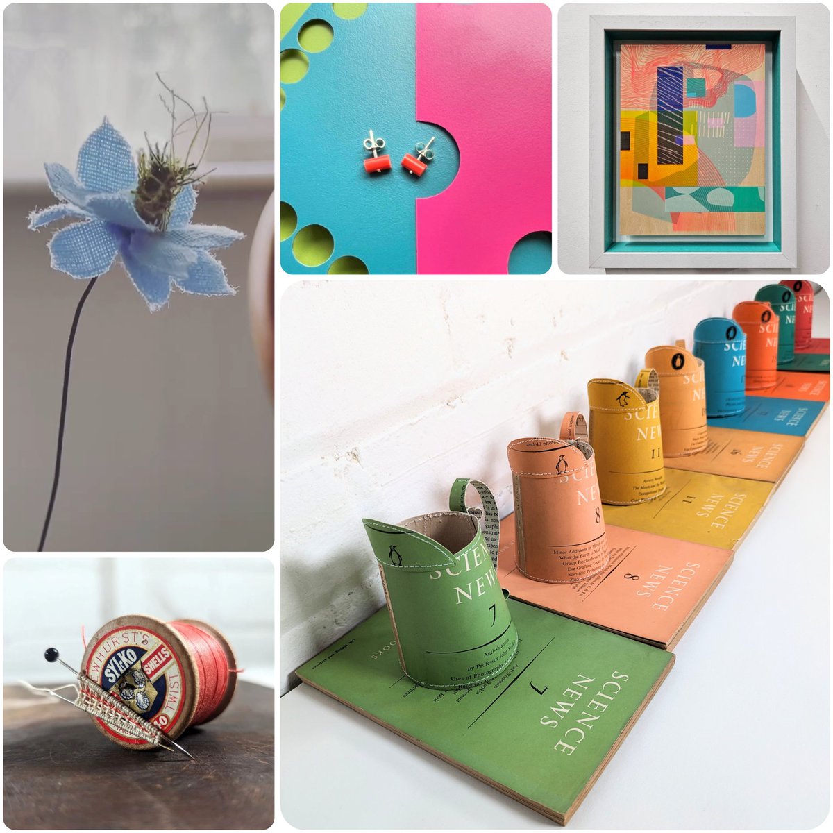 unit_twelve's tweet image. Beautiful bright work from our studio artists #ruthproud @RachelButlin93 @printgarageiain @FranBuxtonMixed and @paperjennifer- come and see what we are making for yourself - open Saturday 10-4pm, but also for workshops, events and by appointment at all other times