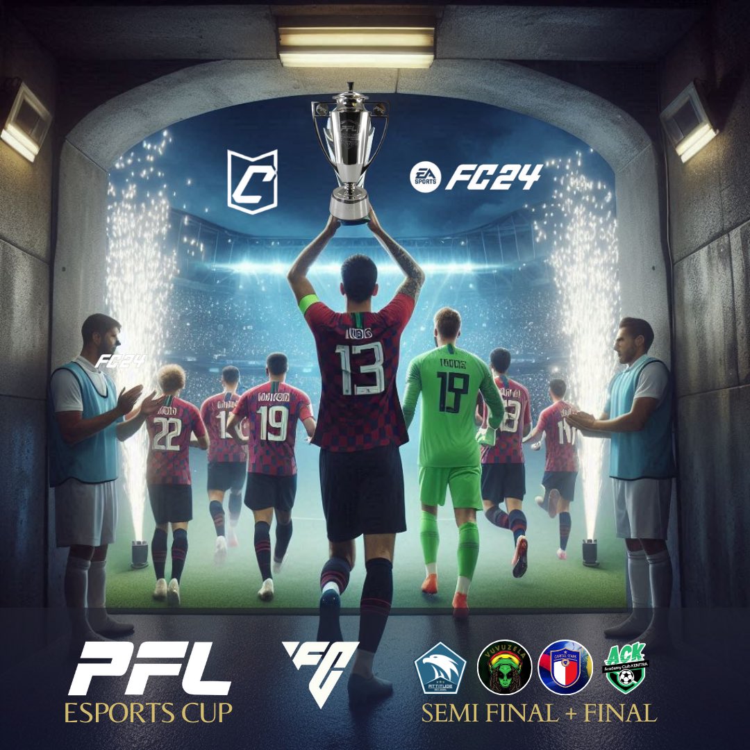 🏟️ The grand finale of the Esports Cup is set to take place tomorrow, with the top 4 teams remain for the title. After weeks of intense competition, only these 4 squads remain, each determined to be champions.

🎙️ Presented by <a href="/RhinoCasts11/">RhinoCasts</a> <a href="/CasterPed/">Ped</a> 

🏆Who will win, be crowded