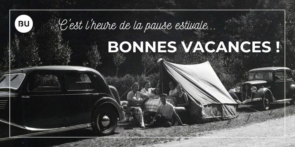 🏖️ Bonnes vacances à toutes et tous !
Vos #BibUnicaen ferment le 19 juillet au soir pour quatre semaines et notre fil Twitter sera lui-aussi en pause estivale : on se retrouve pour la rentrée, dès le 19 août !