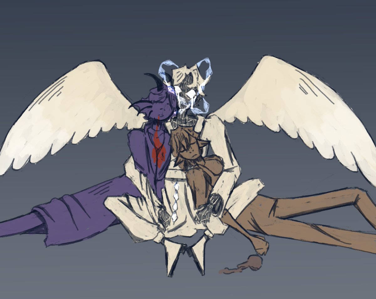 _Bedji_'s tweet photo. Angsty angst for the tsmp fellas again :3c

#sketch #art https://t.co/NdX7h3GDtV