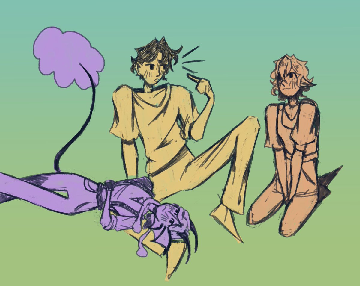 _Bedji_'s tweet photo. Angsty angst for the tsmp fellas again :3c

#sketch #art https://t.co/NdX7h3GDtV