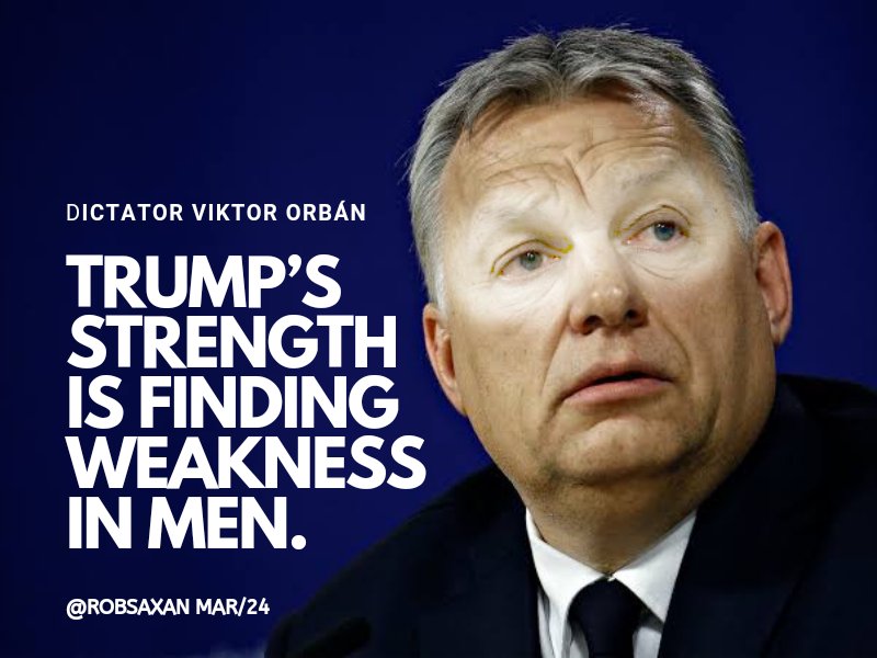 robsaxan's tweet photo. 🖕🏼 #mega #putin ass eater @PM_ViktorOrban travels across an ocean to get on all 4s for a convicted felon &amp; two bit con man @realDonaldTrump whose only loyalty is to his greed. Victor is eating @Trump's @twat for #Project2025 #VPchoice @JDVance1 @gop #TraitorsSupportTraitorTrump https://t.co/A5sSoQcHDb