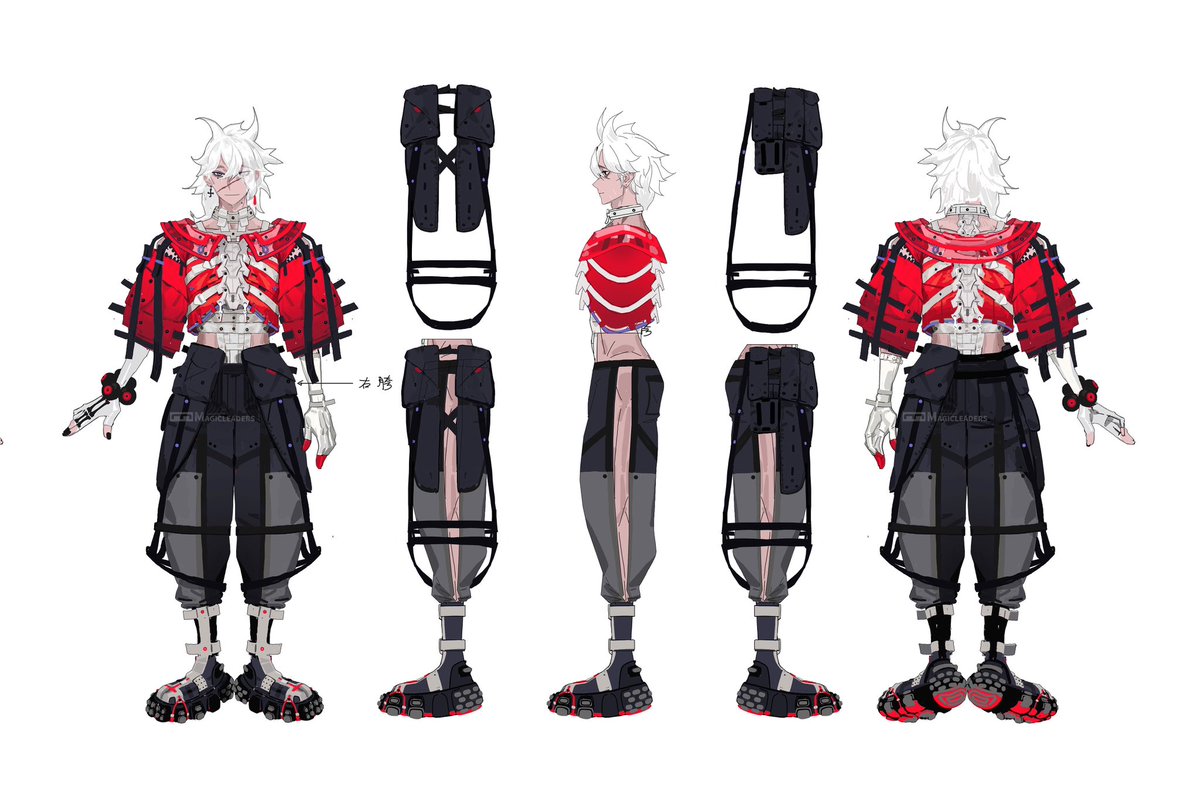 Magicleaders's tweet photo. 【Magicleaders’ Design Ideas】@dislyte 伊邪那岐👹🔥Character Original Painting Design by Teacher 73.

#Magicleaders #曼奇立德 #Dislyte https://t.co/S1UiUoausE