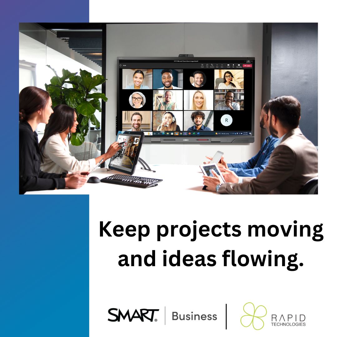 RapidTechToday's tweet image. Ask us how we can improve your office productivity with instant team collaboration on your files, presentations or drawings no matter where they are.

Speak to us to find out more - zurl.co/5hPk
#WeSellSMART #SMARTforBusiness #smartboards