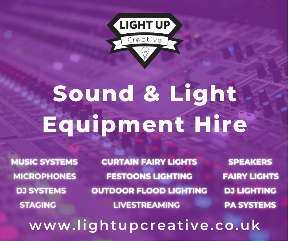 LightUpCreativ1's tweet photo. We have an extensive range of equipment available for hire directly from our website. Explore our high-quality, professional sound and lighting equipment today: https://t.co/rtAWNS5kre. If you can't find what you need, feel free to contact us at 01509 815072. https://t.co/tFVrX1Y5Mc