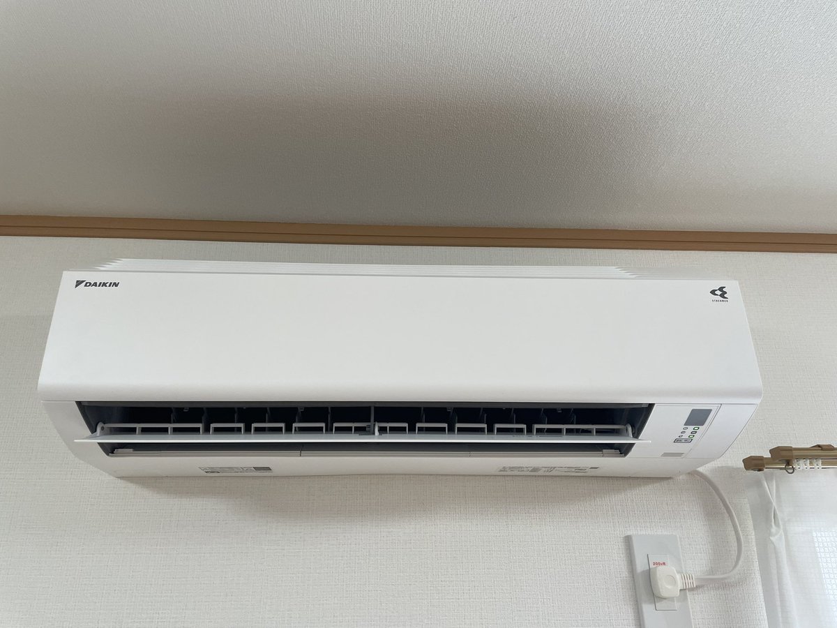 我が家にダイキンさん

快適すぎます！