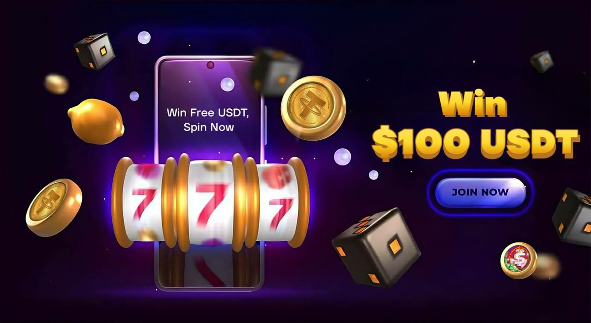 🔥 New Game: USDspin 
🎁 Joined Bonus: 5 Free Spins
👬 Refer Reward: 2 Spins 
⏳ USDspin Distribution: Instant 
🔚 USDspin End Date: TBA

🔗 Visit USDspin: t.me/USDspin_bot/cl…

👀 How to join?
- Start USDspin Game 
- Complete All Tasks of USDspin 
- Connect Your Wallet