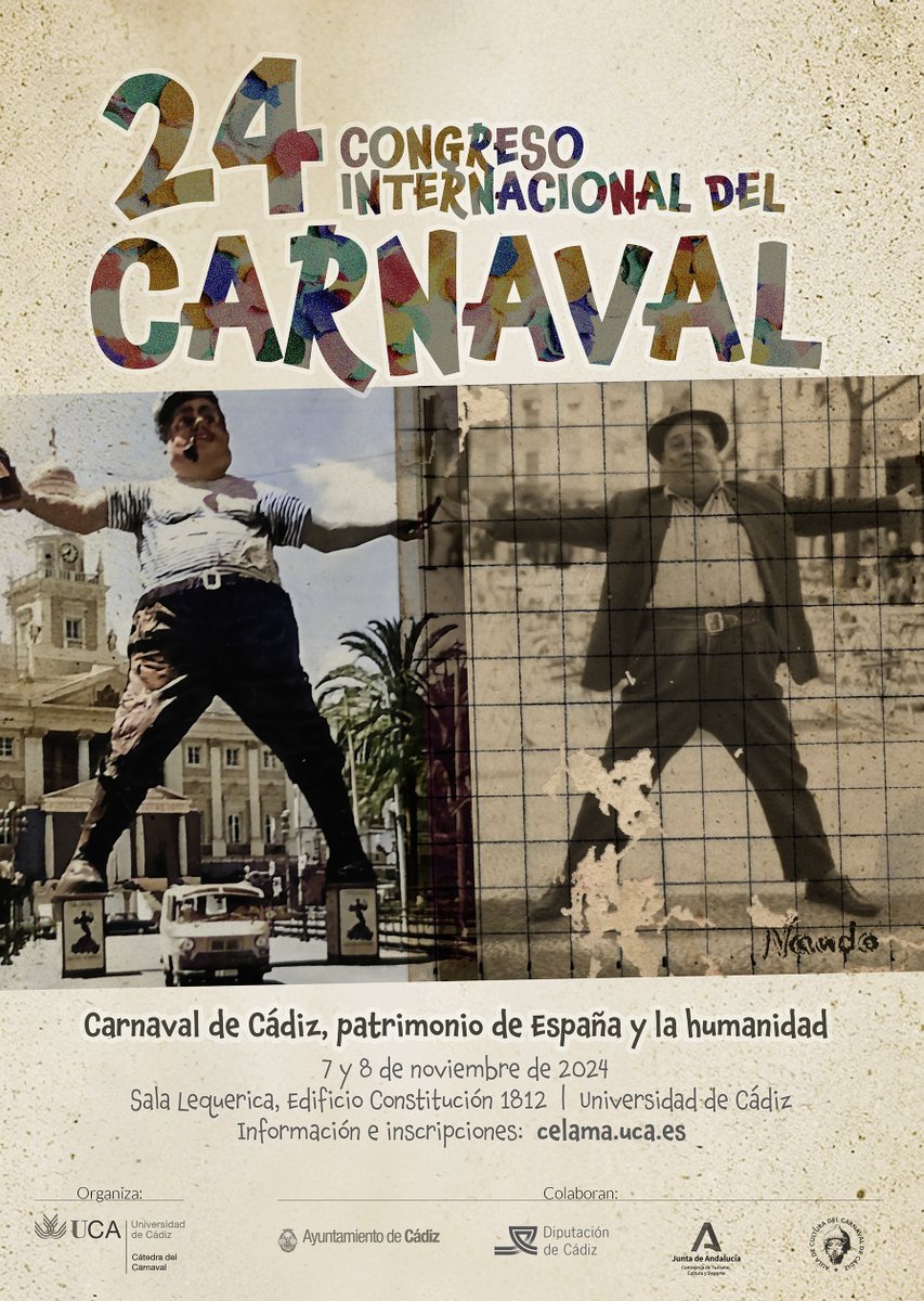 Estrella Fdez. (@estrellacine) on Twitter photo A por el 24 Congreso de Carnaval. Info del cartel (Sin IA... 🙄😁)calleancha-ars.blogspot.com/2024/07/cartel… <a href="/codigocarnaval/">Código Carnaval</a> <a href="/carnavalsur/">Carnaval Sur</a> <a href="/UCAextension/">Extension UCA</a> <a href="/diariocadiz/">Diario de Cádiz</a> <a href="/OndaCadizTV/">Onda Cádiz</a> <a href="/CarnavalCadizTV/">Carnaval de Cádiz TV</a> <a href="/DCarnavalcadiz/">Diario del Carnaval</a> <a href="/carnavaldecadiz/">La Voz del Carnaval</a> <a href="/Cadiz_es/">Ayuntamiento de Cádiz</a> <a href="/diputacioncadiz/">Diputación de Cádiz</a> <a href="/CulturaAND/">Cultura Junta de Andalucía</a> A por el 24 Congreso de Carnaval. Info del cartel (Sin IA... 🙄😁)calleancha-ars.blogspot.com/2024/07/cartel… <a href="/codigocarnaval/">Código Carnaval</a> <a href="/carnavalsur/">Carnaval Sur</a> <a href="/UCAextension/">Extension UCA</a> <a href="/diariocadiz/">Diario de Cádiz</a> <a href="/OndaCadizTV/">Onda Cádiz</a> <a href="/CarnavalCadizTV/">Carnaval de Cádiz TV</a> <a href="/DCarnavalcadiz/">Diario del Carnaval</a> <a href="/carnavaldecadiz/">La Voz del Carnaval</a> <a href="/Cadiz_es/">Ayuntamiento de Cádiz</a> <a href="/diputacioncadiz/">Diputación de Cádiz</a> <a href="/CulturaAND/">Cultura Junta de Andalucía</a>