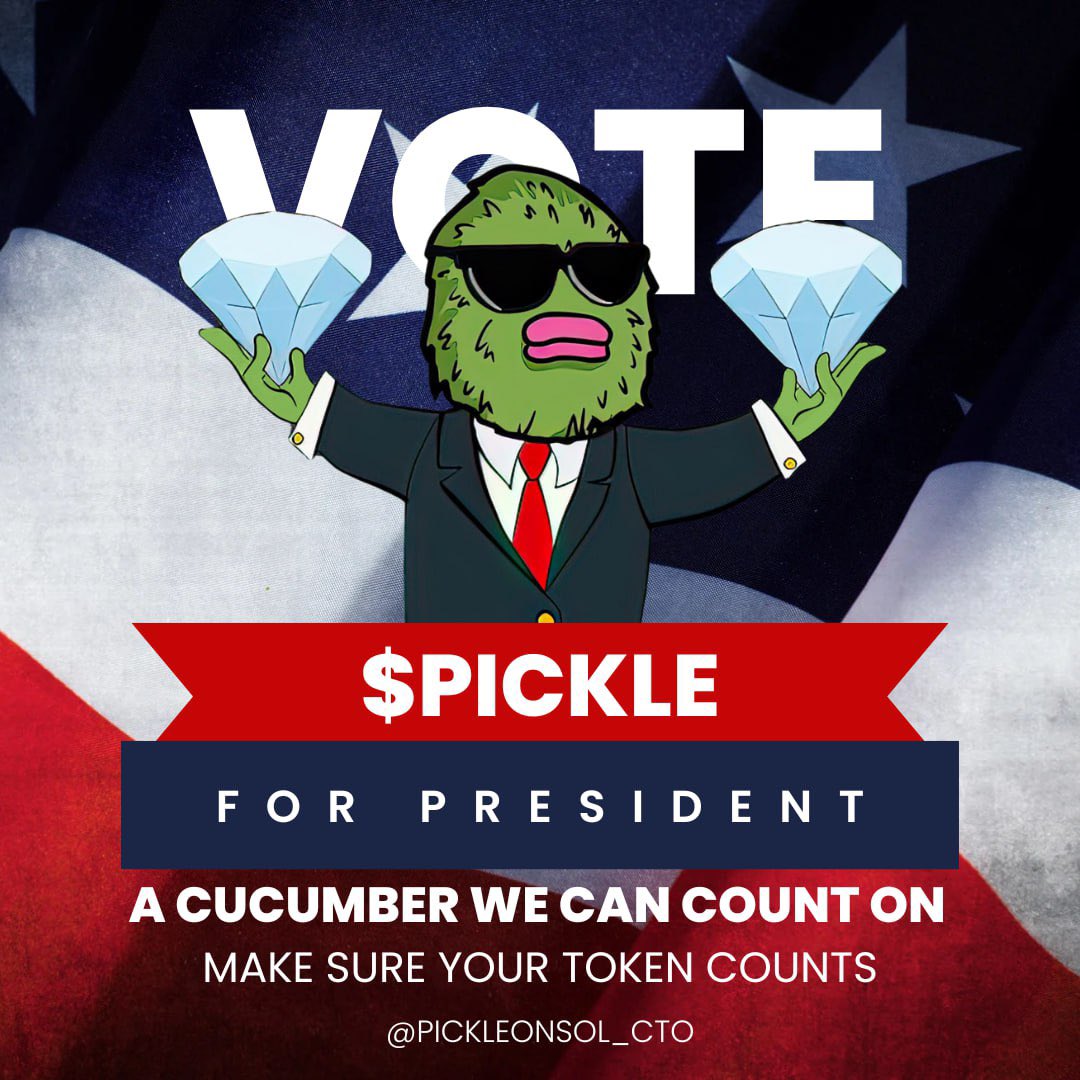 DaDaNicko's tweet photo. @Simmo386 @MrBigWhaleREAL @pickleonsol_cto Pickle!! You need to watch pickle AND this community. LFG. https://t.co/9L9Fmu1IiU