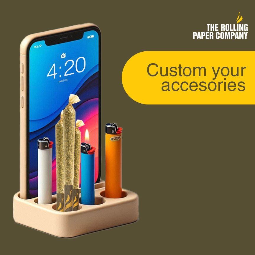 RollingPaperCo's tweet photo. Our range of customizable products allows you to create unique and personalized items that reflect your style. we ensure every detail is crafted to your preference. Let's make your sm*k1ng experience truly one-of-a-kind 🚀🌿

#CustomAccessories #Personalized #UniqueStyle #Crafted https://t.co/TQiktxDoYj