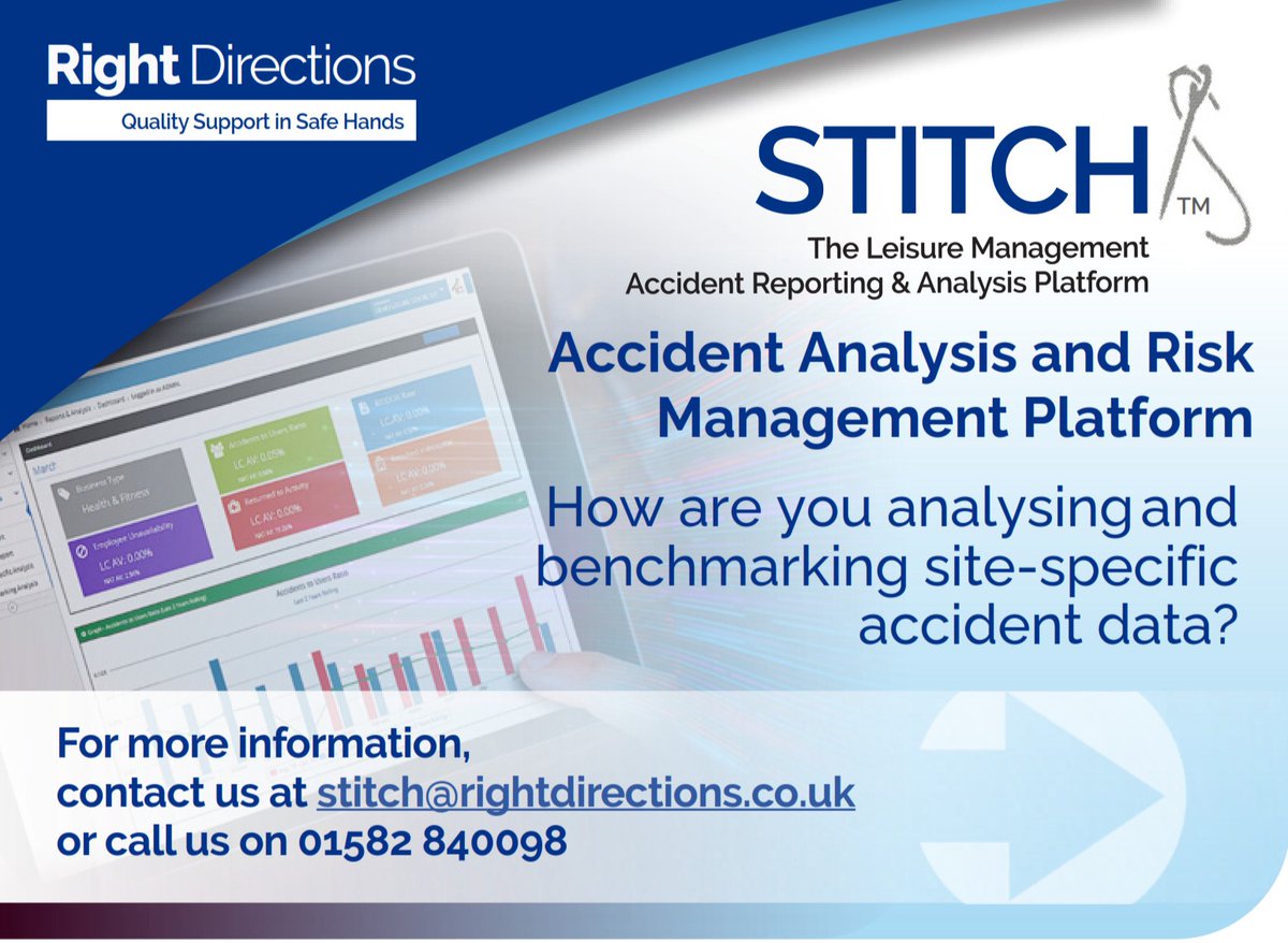 R__Directions's tweet image. How are you reporting accidents at your facility?

STITCH provides accurate, easy-to-use live reporting of all accidents, incidents and near misses.
To set up a demo, please follow the link here: ow.ly/1Ayz50S0iQJ

#RightDirections #STITCH #accidentreporting #riskmanagement