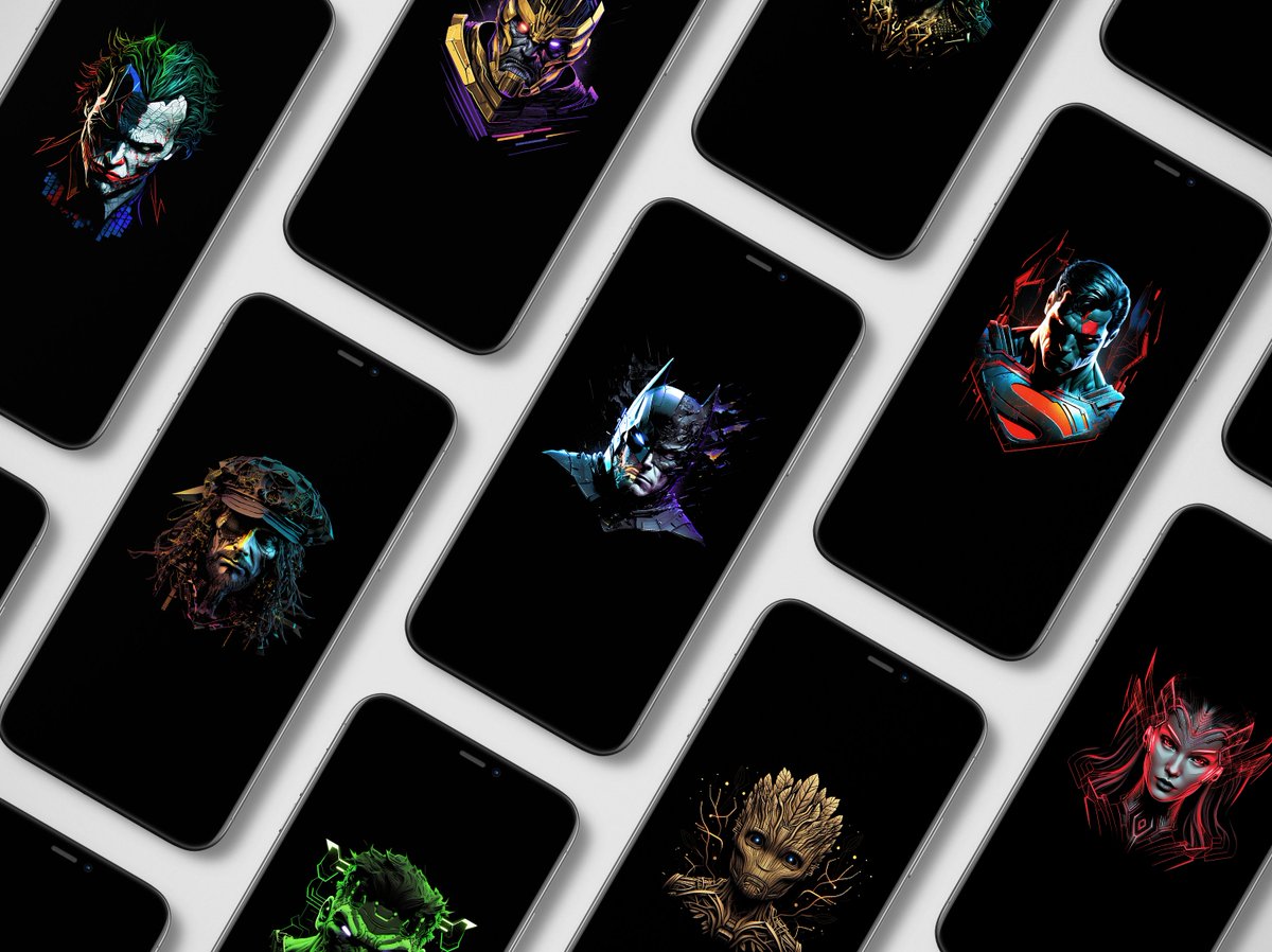 ArrowWalls's tweet photo. 🎁 GIVEAWAY: 10 WallArt Codes! 🎁

SuperHeroes Head: Amoled Collection.

Download WallArt for FREE
iOS: https://t.co/VVIClUf5IE
Android: https://t.co/TZ5aZRdJ4D

♥ Retweet and comment to enter the giveaway!
Result in 12 Hours. https://t.co/F6EiE9FLua