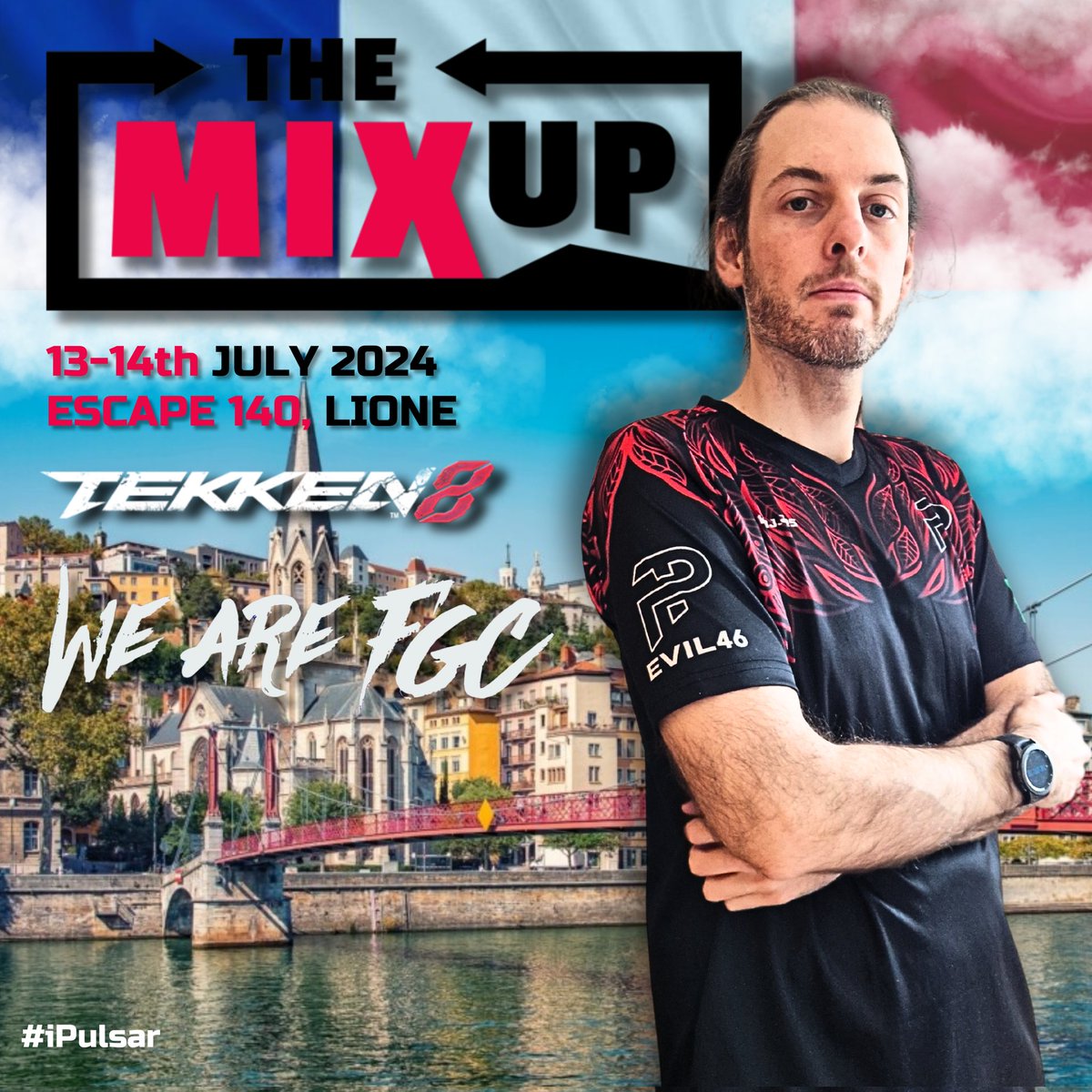esport_pulsar's tweet photo. Buona fortuna @seppaevil46 ! 💪🏻
@TEKKEN @THEMIXUPLyon
#ipulsar https://t.co/WKnXedWdyU