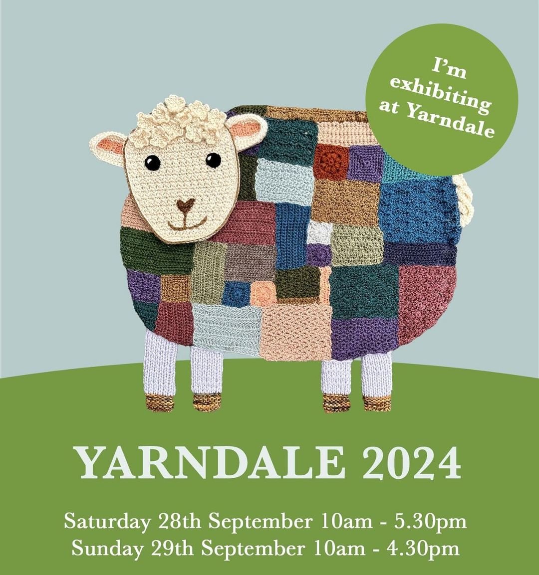 You can find out who will be exhibiting at Yarndale this year over on our website.
yarndale.co.uk/exhibitor-list/
&amp; if you pop into the Yarndale Shop while you’re there you'll see we’re having a summer sale (despite the rain!) with 20% off selected lovely stuff. yarndale.co.uk/yarndale-stuff…