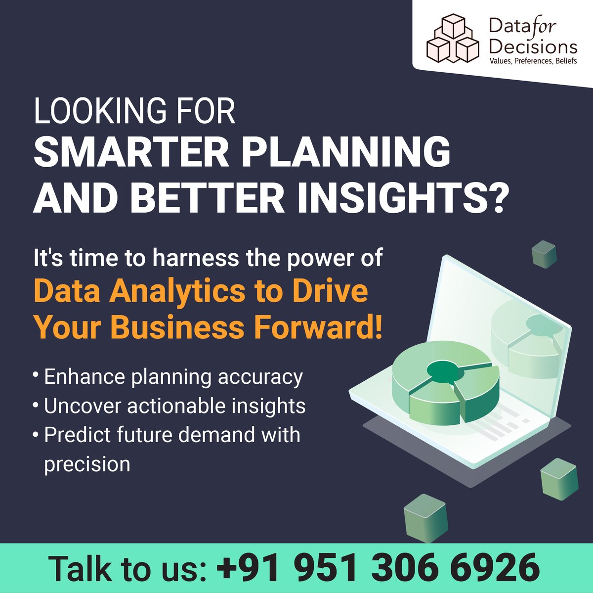 DecisionsFor's tweet image. 𝐔𝐧𝐥𝐨𝐜𝐤 𝐘𝐨𝐮𝐫 𝐁𝐮𝐬𝐢𝐧𝐞𝐬𝐬 𝐏𝐨𝐭𝐞𝐧𝐭𝐢𝐚𝐥 𝐰𝐢𝐭𝐡 𝐃𝐚𝐭𝐚 𝐀𝐧𝐚𝐥𝐲𝐭𝐢𝐜𝐬

Embrace data analytics today and unlock your full potential.

Talk to us: +91 951 306 6926
Visit for more: dford.co.in

#DataAnalytics #BusinessGrowth #SmartPlanning