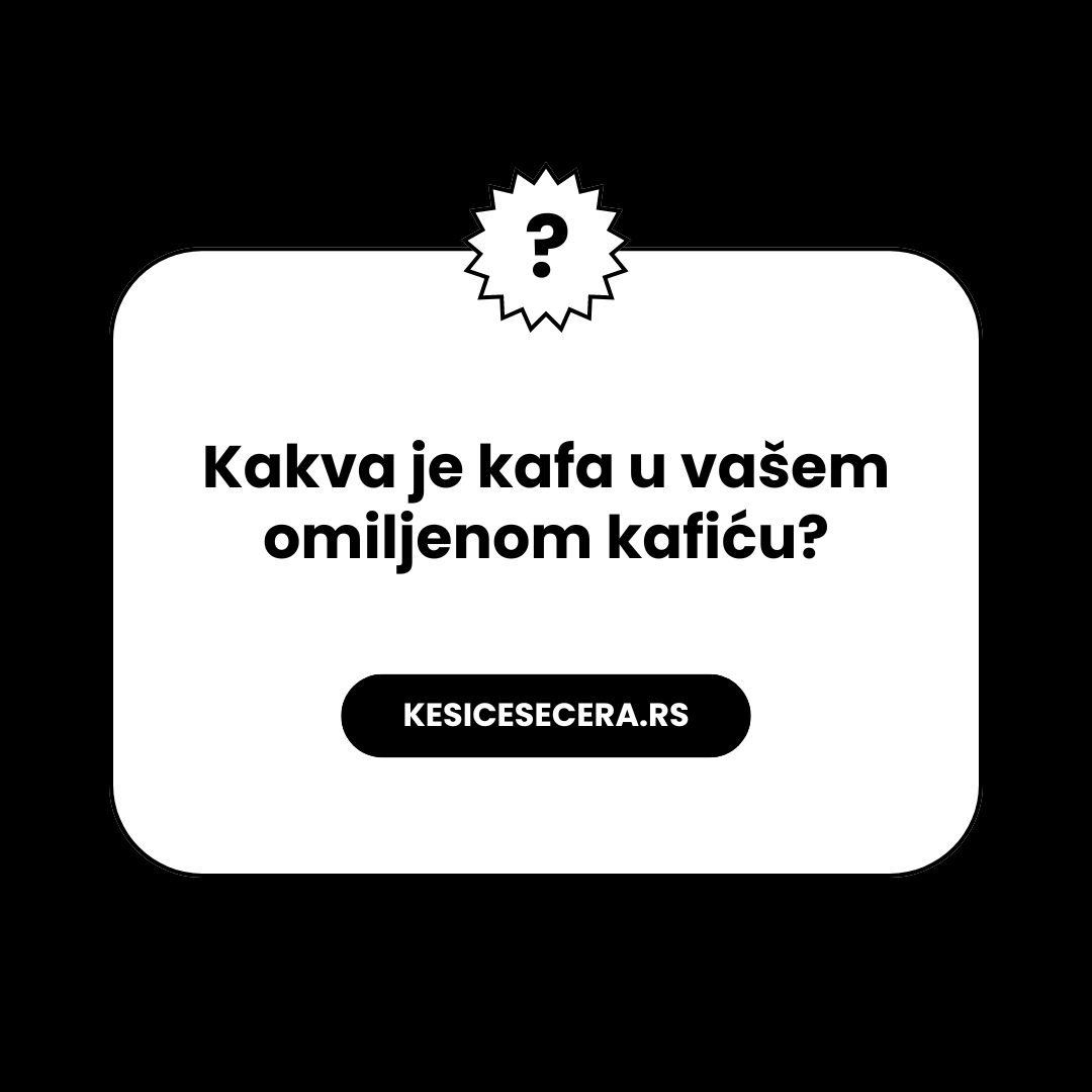 KesiceSad's tweet image. Kakva je kafa u vašem omiljenom kafiću?

#kafa #coffee #kafic #coffeeshop #nasamalapitalica #kesiceseceranovisad / #serbia #srbija #vojvodina #belgrade #novisad #novisadserbia