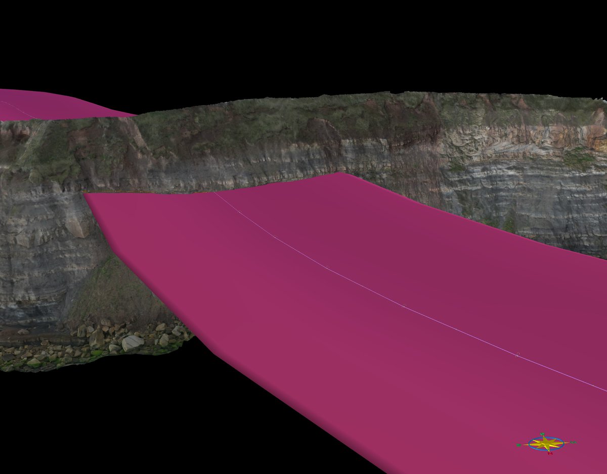 VRGeoscience's tweet photo. Coming soon to #VRGS - The geobody construction toolkit. 
The Geopolygon tool in VRGS enables you to map the outcrop expressions of geobodies, but with the upcoming new features, you can create 3D bodies from those outcrop expressions. https://t.co/ndImRuO0Qn