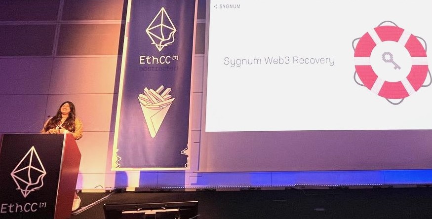 Sygnum Bank (@sygnumofficial) on Twitter photo 📸 Sygnum's <a href="/AliyaDG/">Aliya Das Gupta</a> on stage this week at the Ethereum Community Conference (<a href="/EthCC/">EthCC - Ethereum Community Conference</a>) 2024 in Brussels:
"Sygnum is at the forefront among institutions engaging with #crypto. We are working closely with the market to identify and address industry gaps, making the crypto 📸 Sygnum's <a href="/AliyaDG/">Aliya Das Gupta</a> on stage this week at the Ethereum Community Conference (<a href="/EthCC/">EthCC - Ethereum Community Conference</a>) 2024 in Brussels:
"Sygnum is at the forefront among institutions engaging with #crypto. We are working closely with the market to identify and address industry gaps, making the crypto