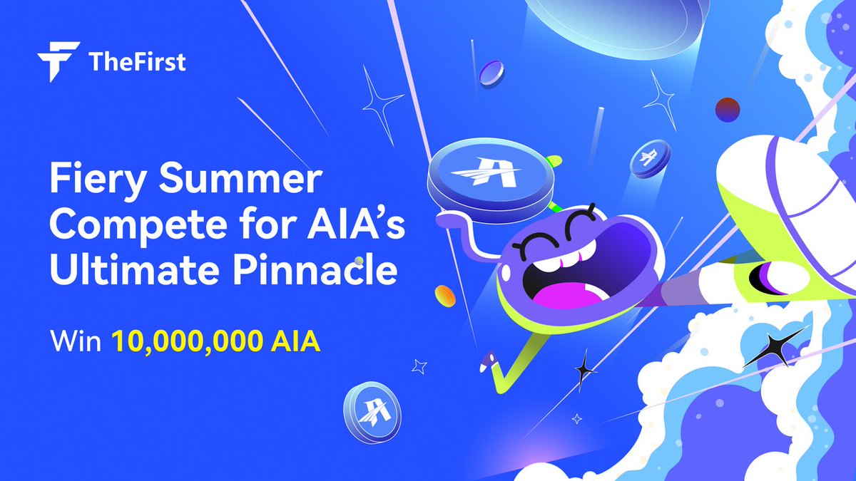 🎉 AIA Carnival is here! Everyone shares in the 10,000,000 AIA bonanza!  

⏰Event Duration: July 13, 2024, to July 19, 2024  

🌟 Invite friends to win AIA 
🏆 Join the Elite Order Matching Contest 
🔥 Challenge the Contract Survival Challenge 
👑 Win the Spot King 
🎁 Share the