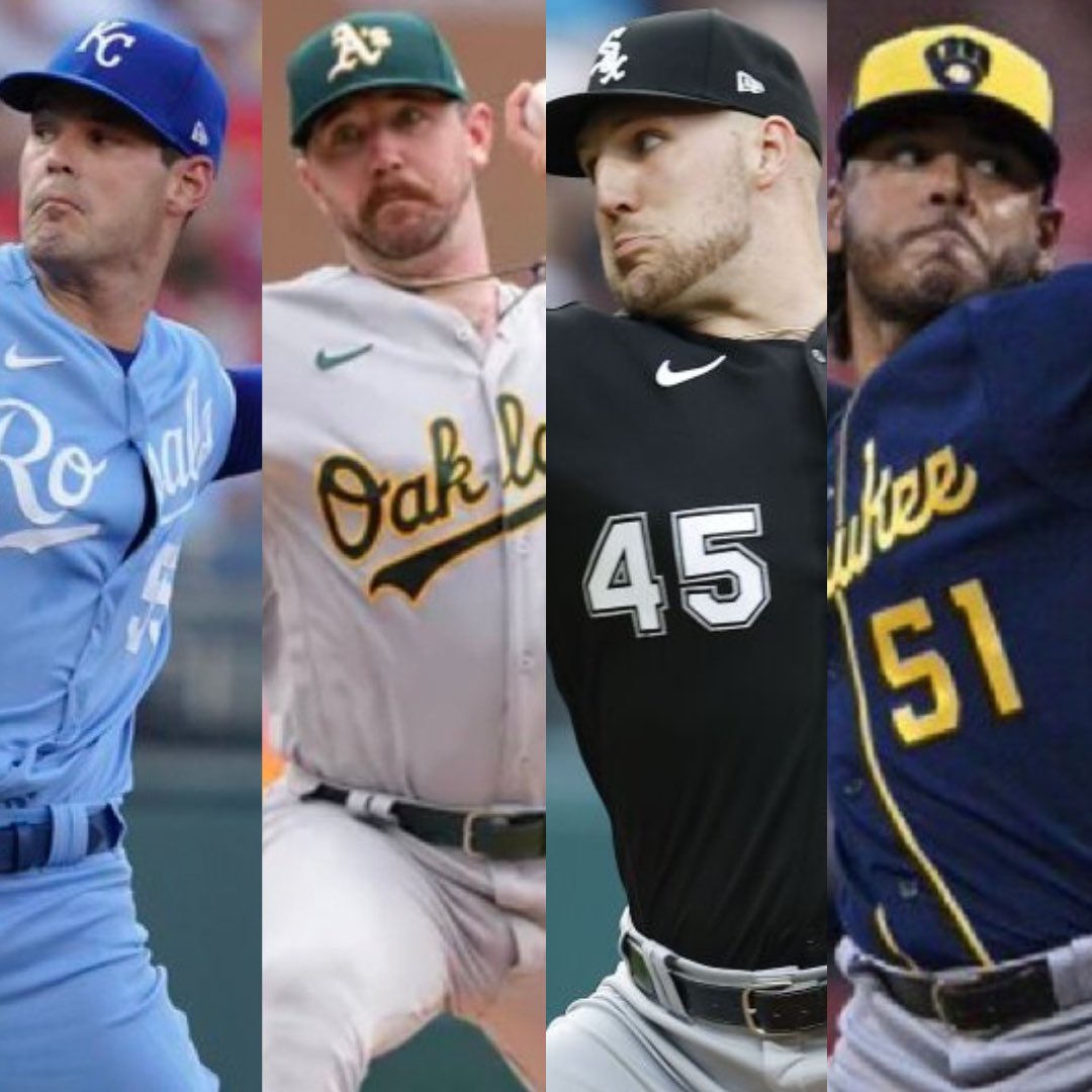AlexCaruso's tweet photo. MLB Plays July 12th:

Cole Ragans Over 7.5 Strikeouts
Hogan Harris Over 14.5 Pitching Outs
Garrett Crochet Under 8.5 Strikeouts
Freddy Peralta Under 6.5 Strikeouts

$200 to Someone who LIKES if we go 4-0 https://t.co/xiFX1Gyvom