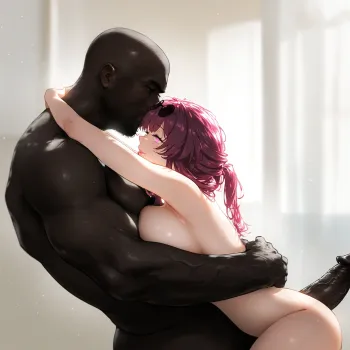 You see this loser? This is what a real man looks like and how he embraces his woman. ☺️

You're inferior to him in all ways, you're fragile and submissive. 

The only thing you're good for is a toy to be broken. 🖤

Of course, your wallet will always be mine.