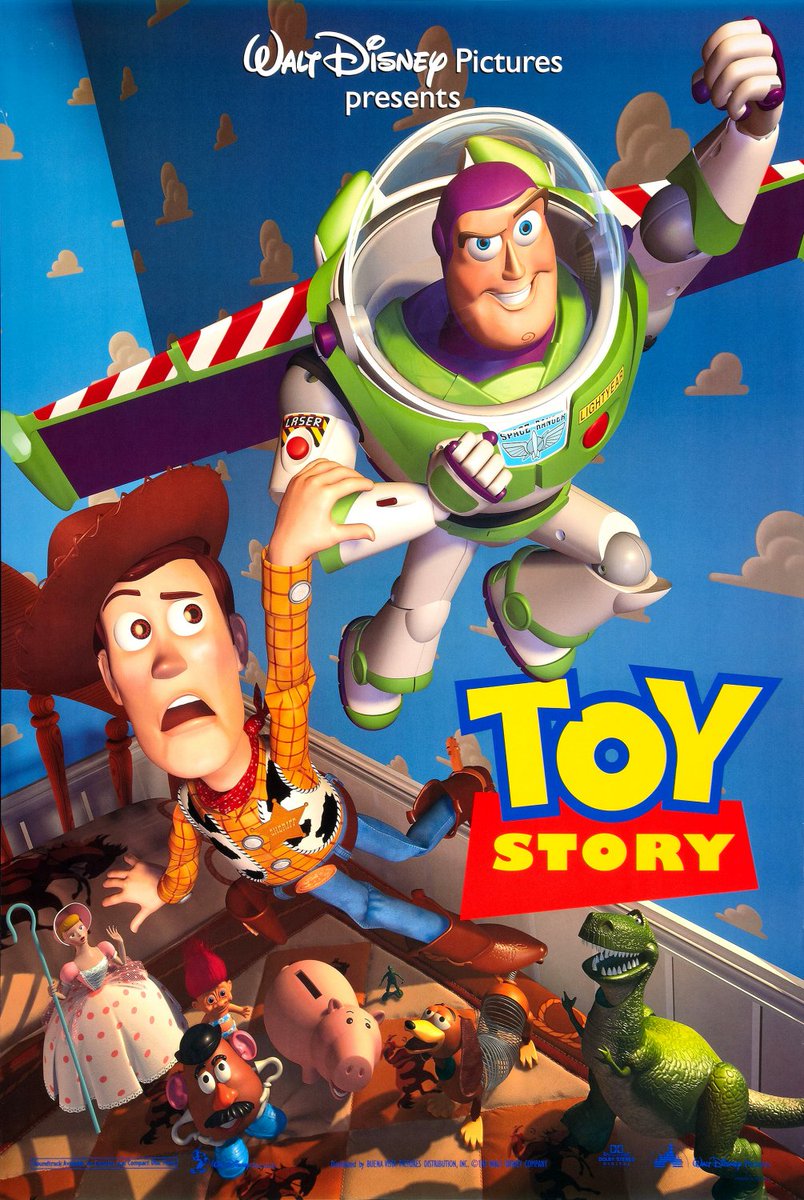 trivi_ai's tweet image. #OnThisDay 1995: 'Toy Story,' the first full-length computer-generated animated feature film, is released, ushering in a new era of film animation. #ToyStory #AnimationHistory 🎬