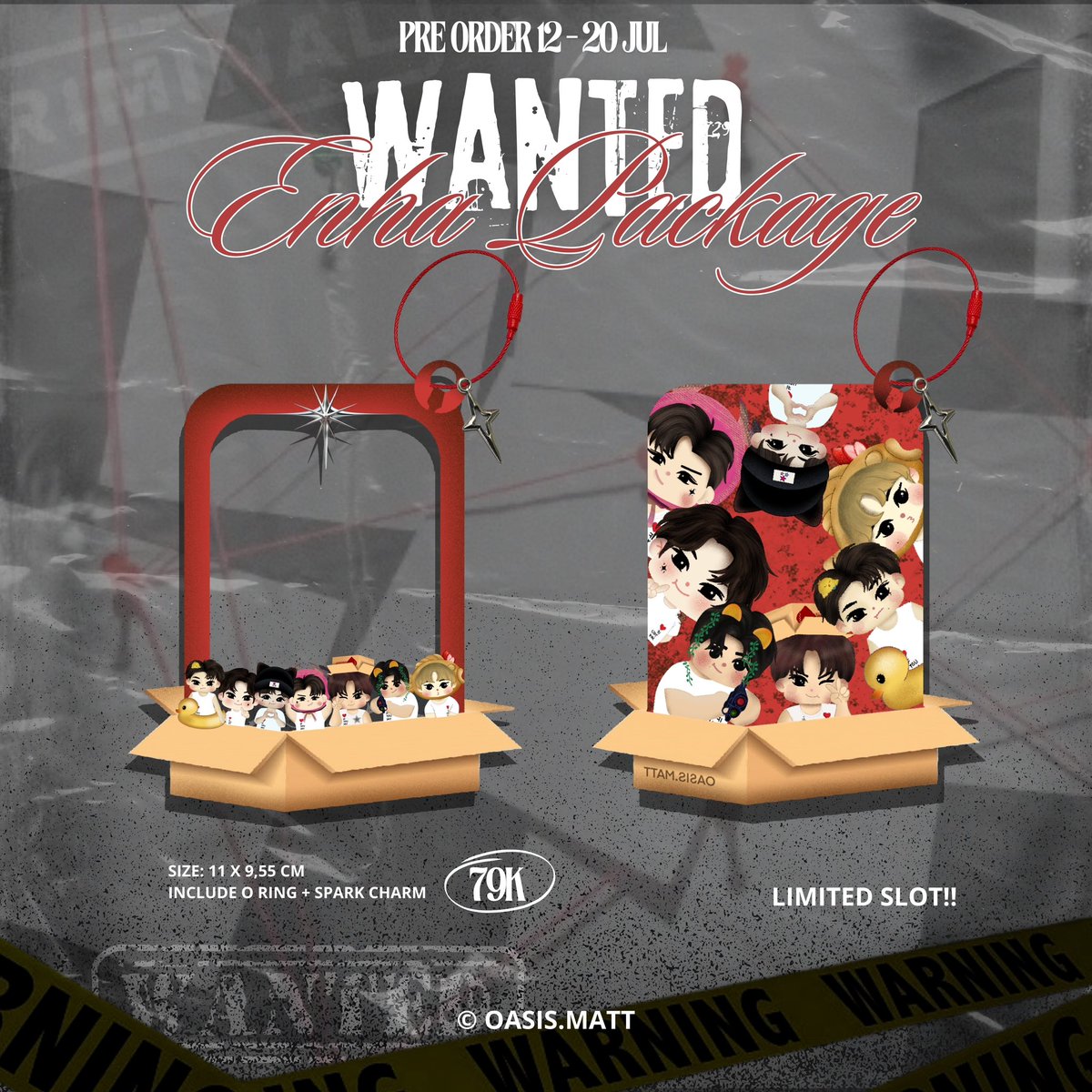oasismattstudio's tweet image. Pre order Photocard Holder &amp;amp; Keychain 👀🍅
By oasis.matt

PO sebelum enhypen konser
📅 12 - 20 Juli
🍅 order &amp;gt;forms.gle/ho27JDd2cL492Y…
Inc all yaa

👀freebies u/ 5 orang pertama👀
Feel free to ask 🙌🏻