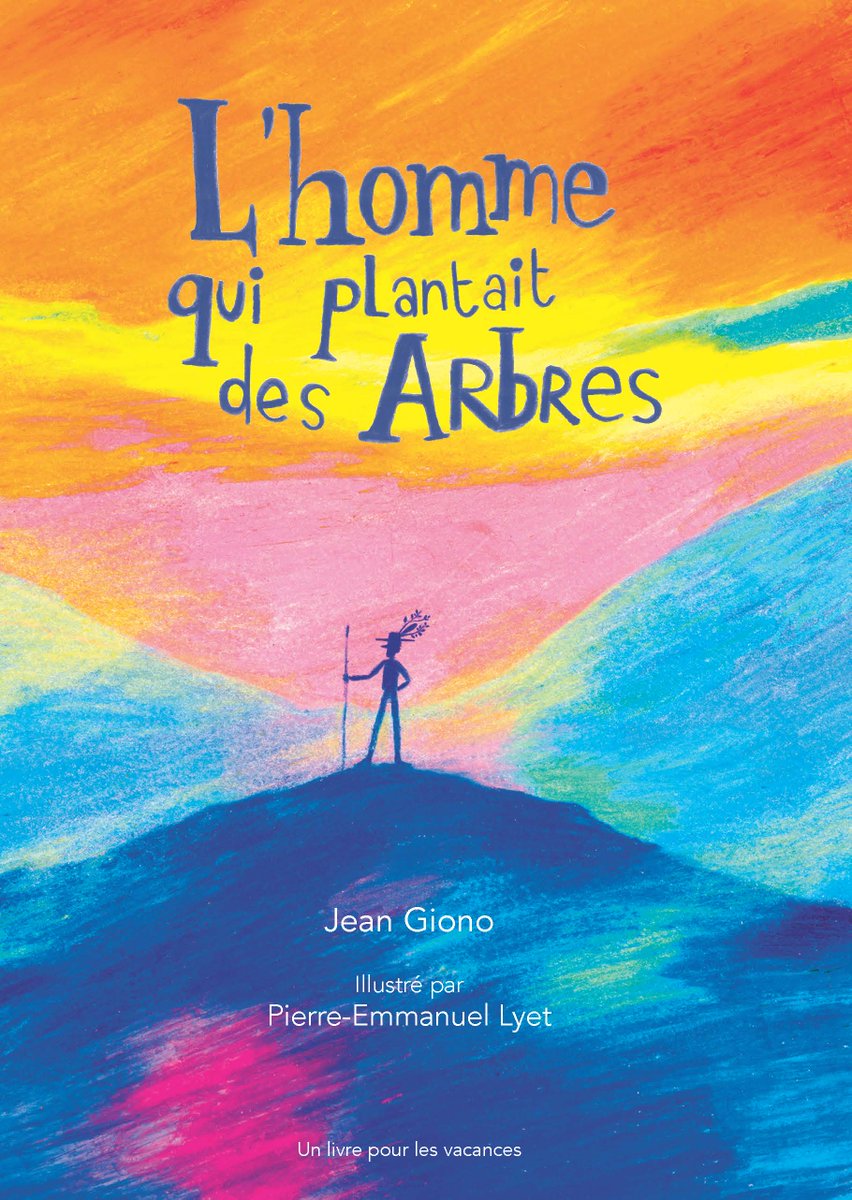 Emotions lors de la dernière sortie de  nos élèves de CM2 sous les applaudissements de leurs camarades et de l'équipe éducative  ! Ils repartent avec le livre "L'homme qui plantait des arbres" de Jean Giono, offert dans le cadre de l'opération "Un livre pour les vacances".