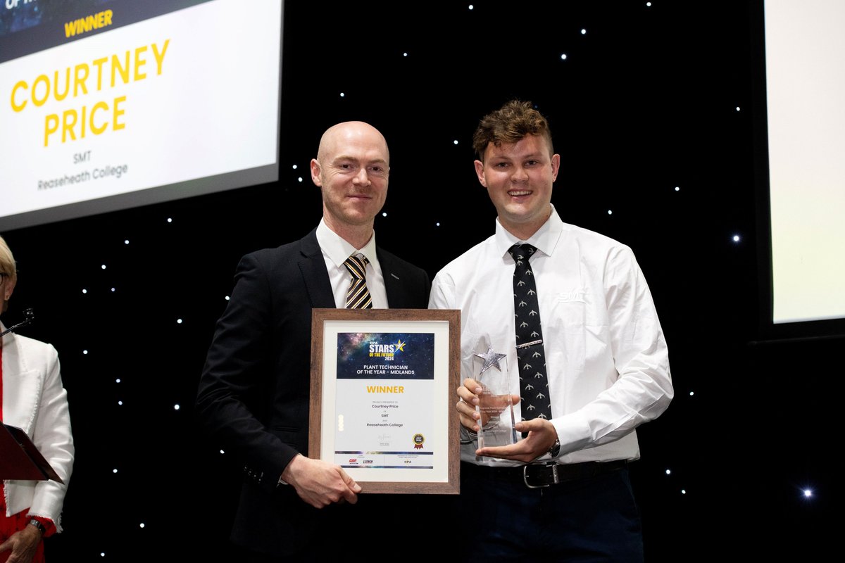Construction Plant-hire Association (CPA) (@cpa_planthire) on Twitter photo Congratulations to Courtney Price of @SMT_GB and <a href="/Reaseheath/">Reaseheath College</a> who was winner of the Plant Technician of the Year - Midlands accolade at the <a href="/CPA_Planthire/">Construction Plant-hire Association (CPA)</a> Stars of the Future #apprentice awards 2024 ๐ Congratulations to Courtney Price of @SMT_GB and <a href="/Reaseheath/">Reaseheath College</a> who was winner of the Plant Technician of the Year - Midlands accolade at the <a href="/CPA_Planthire/">Construction Plant-hire Association (CPA)</a> Stars of the Future #apprentice awards 2024 ๐