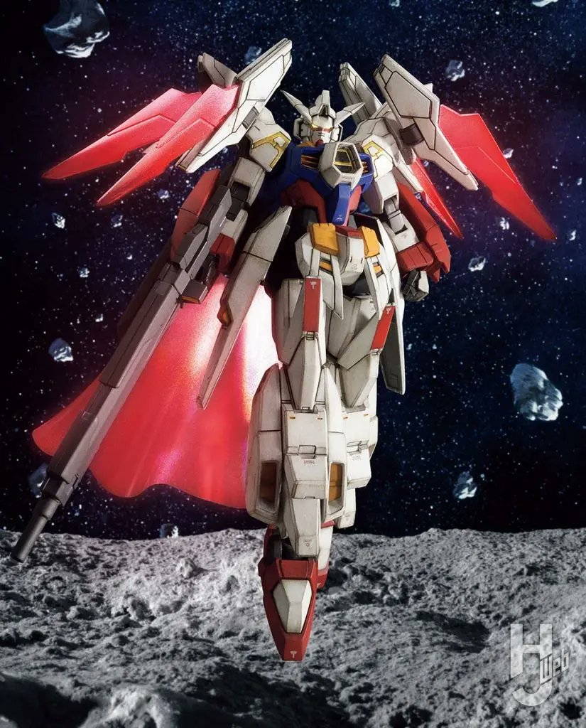 GBNチャンピオン・キョウヤの愛機HG「トライエイジガンダム」を製作