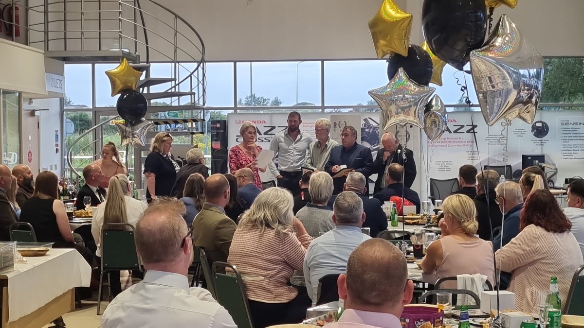 MarshallHonda's tweet photo. What an evening we had last night at the Yorkshire Rugby Volunteer Awards – proudly hosted by Marshall #Honda #York. 

We had ex-England rugby player Tom Wood handing out the prizes to all the lucky winners. Thank you to all the volunteers – you are all winners! #marshallmoments https://t.co/GS5mpEmJuI