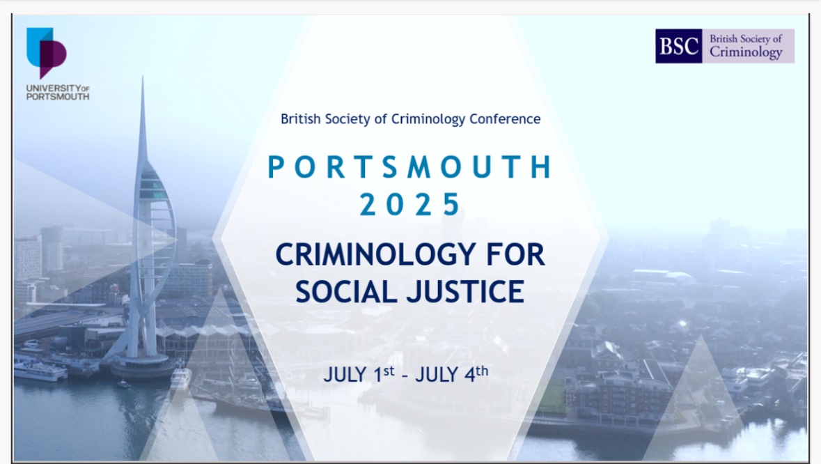 British Society of Criminology Conference 2026 tweet media