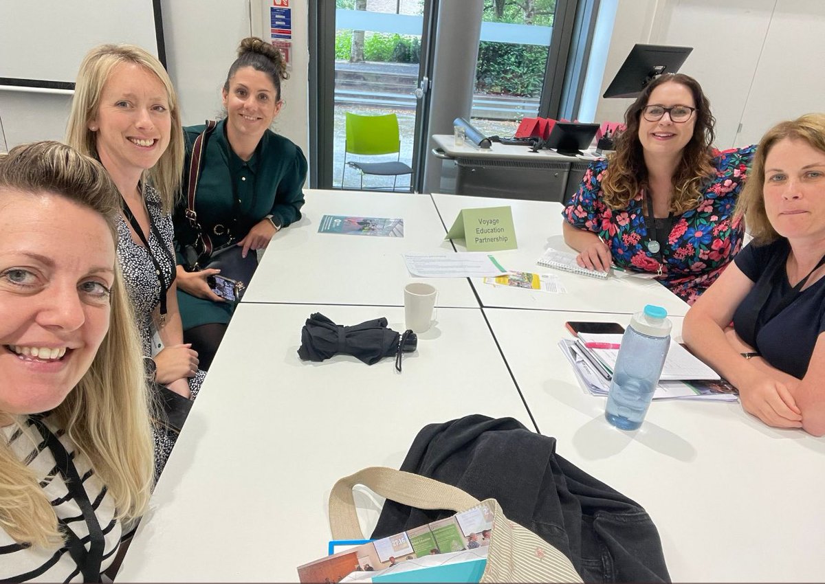 VoyageEP's tweet photo. Our Friday round up this week is all about our fabulous staff teams. We are so lucky! This week it is fancy dress, super SENCOs at a conference, ice skating school trips and our inaugural staff rounders tournament 🏆 Thank you everyone!! @VoyageEP https://t.co/JIrkpAGTBz