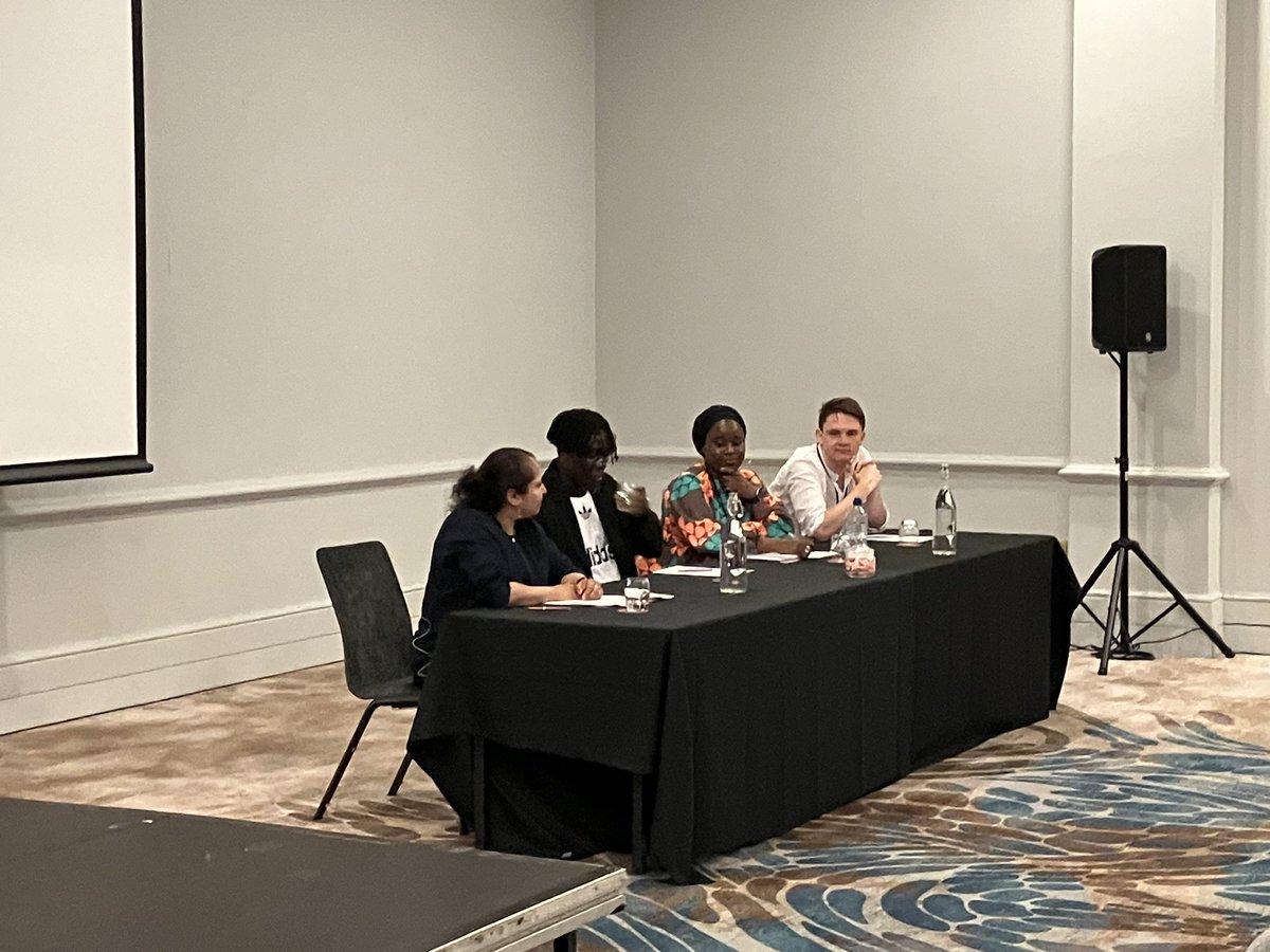 RCEMevents's tweet photo. We are excited to begin the DiversED panel session with wonderful speakers Dr JJ Castle, Dr Ronx Ikharia and Ms Amina Buba
It’s going to be fascinating to hear about their individual journeys through medicine and beyond 🏥🩺🚑
#SECEM https://t.co/9JoXvJCipZ