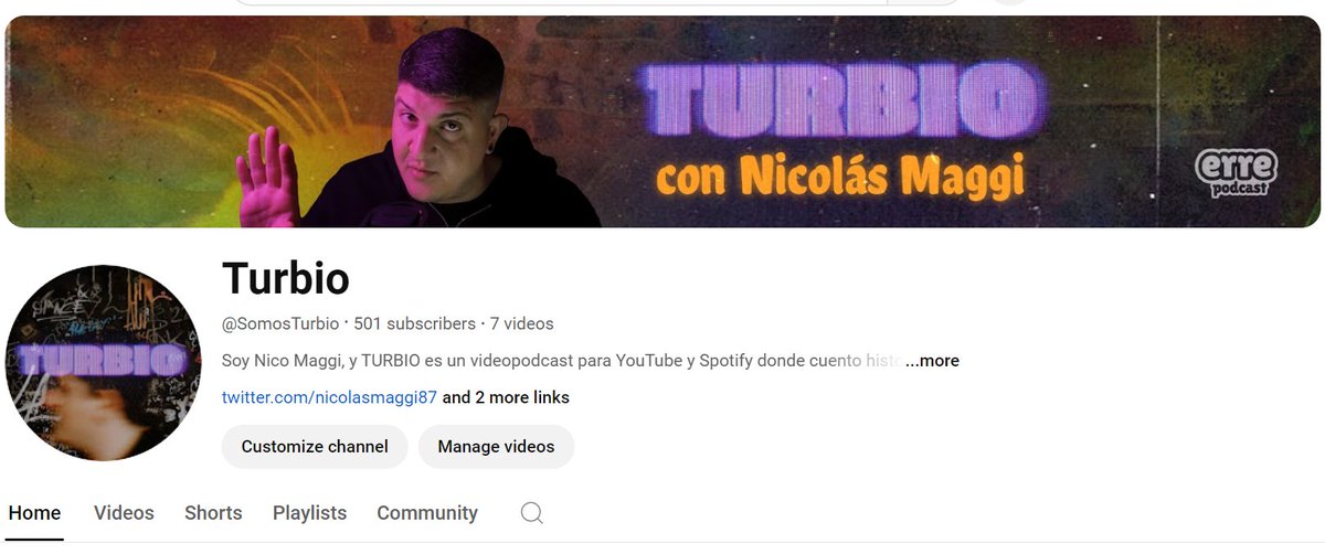 nicolasmaggi87's tweet photo. Les doy un consejo:
Si nos siguen ahora, cuando TURBIO la pegue van a poder decir que nos siguen desde Cemento. 

Superamos los 500 seguidores (necesarios para monetizar) pero ahora necesitamos 3.000 horas de reproducciones. ¿Nos ayudan con un RT?
