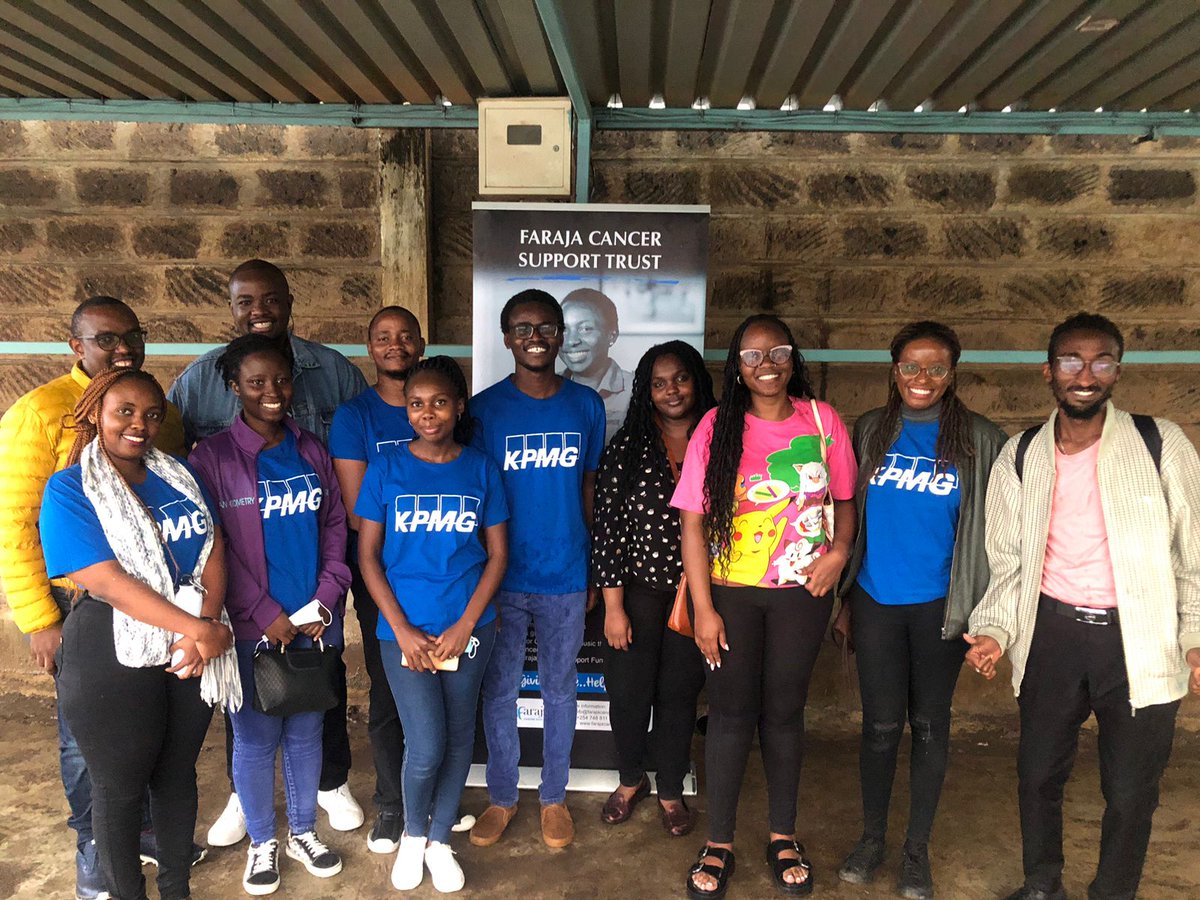 KPMGEastAfrica's tweet photo. Over the past few Fridays, @KPMGEastAfrica's Advisory team have taken part in the "Crafts for Cure" outreach program at Kenyatta National Hospital, organized by @FarajaTrust. https://t.co/IPtEU17uyS